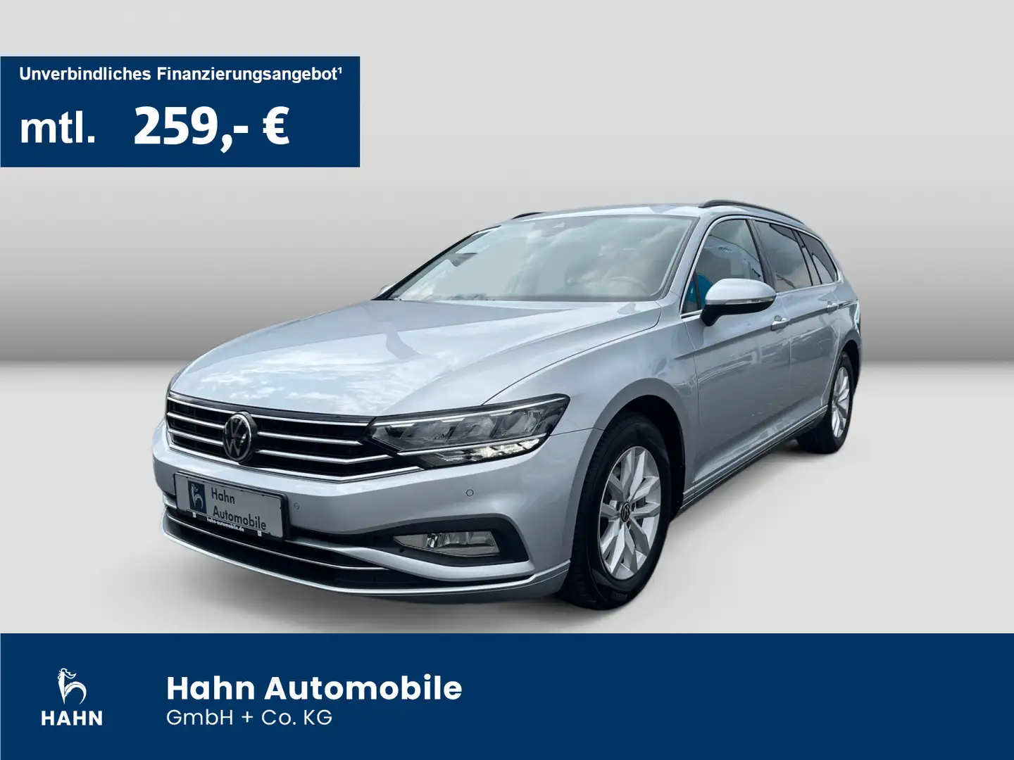 Volkswagen Passat Variant Business 2.0TDI DSG LED Navi Kame Argent - 1