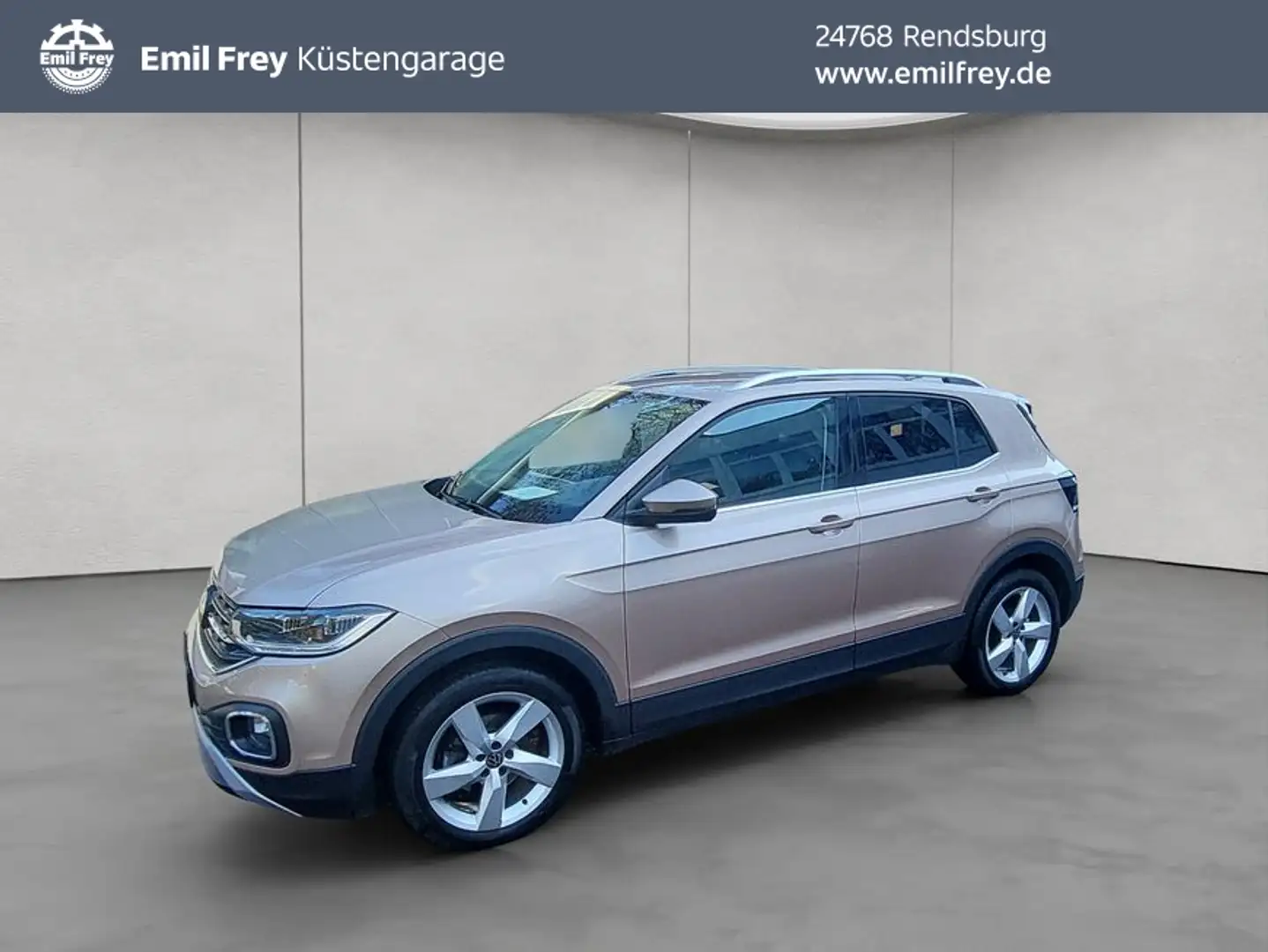 Volkswagen T-Cross 1.0 TSI OPF DSG Style RFK ACC Bruin - 1