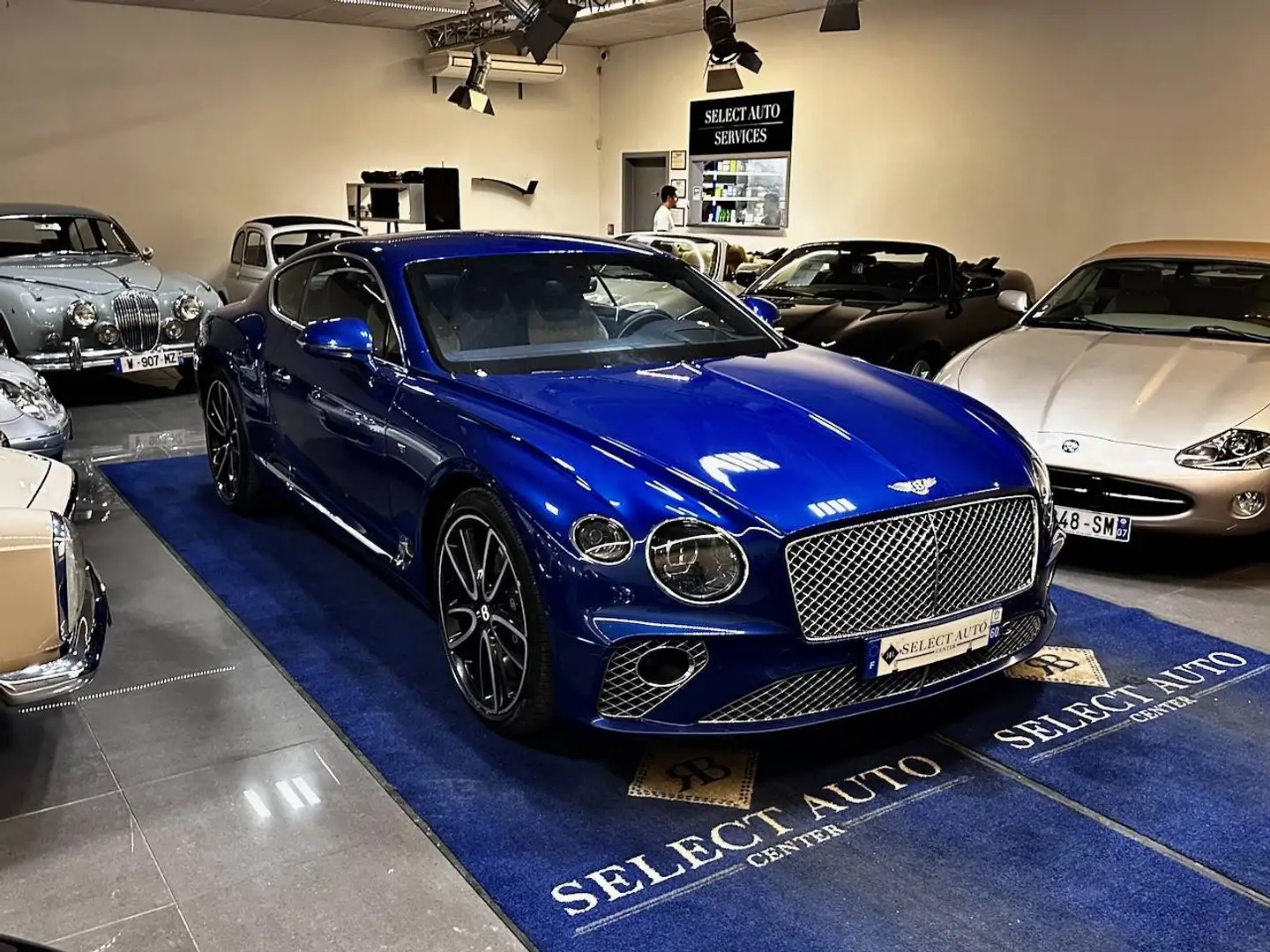 Bentley Continental W12 6.0 Bleu - 2