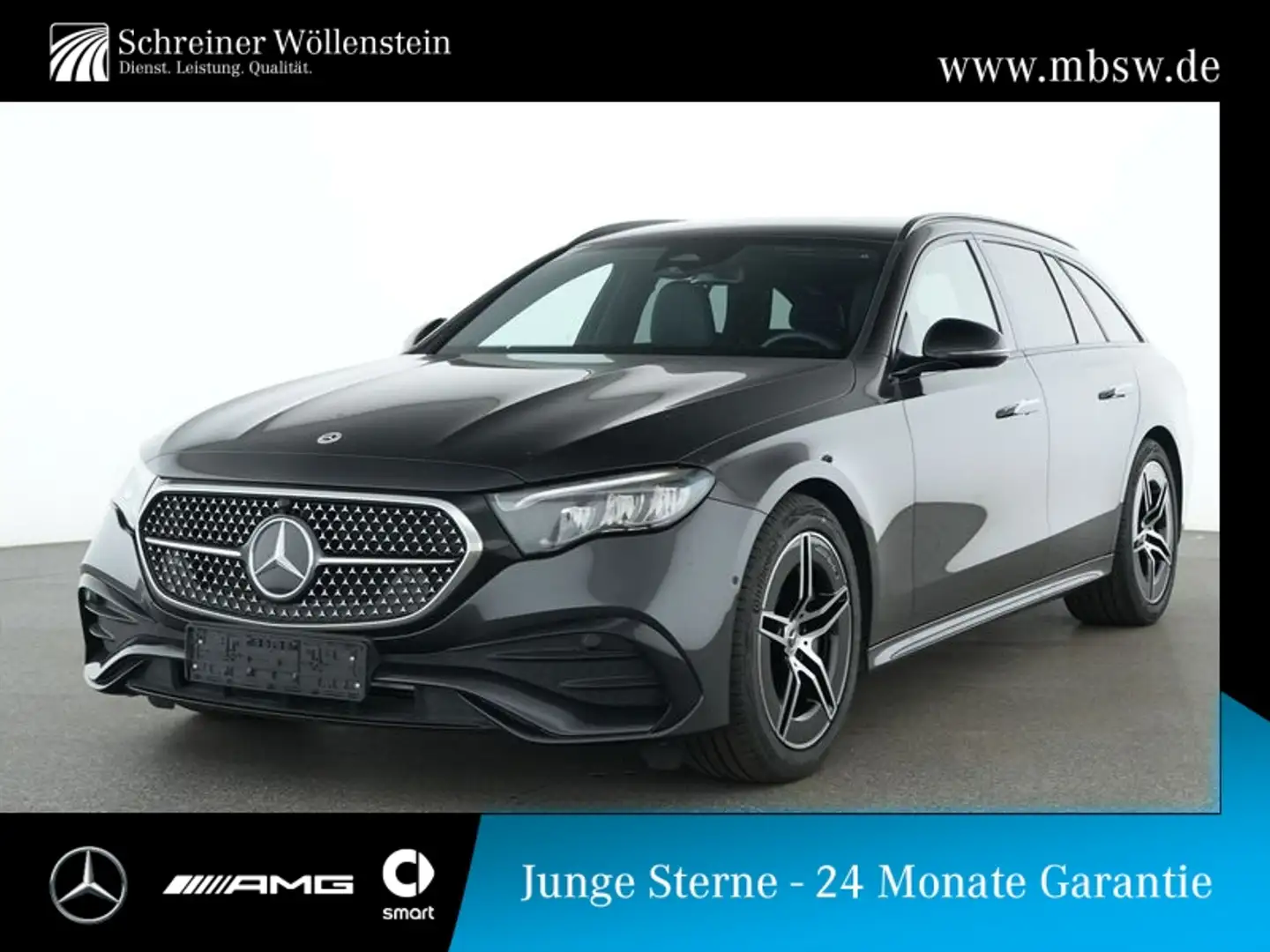 Mercedes-Benz E 220 d T AMG-Advanced*Night*AHK*KeyGo*Ambi*CarP Grau - 1