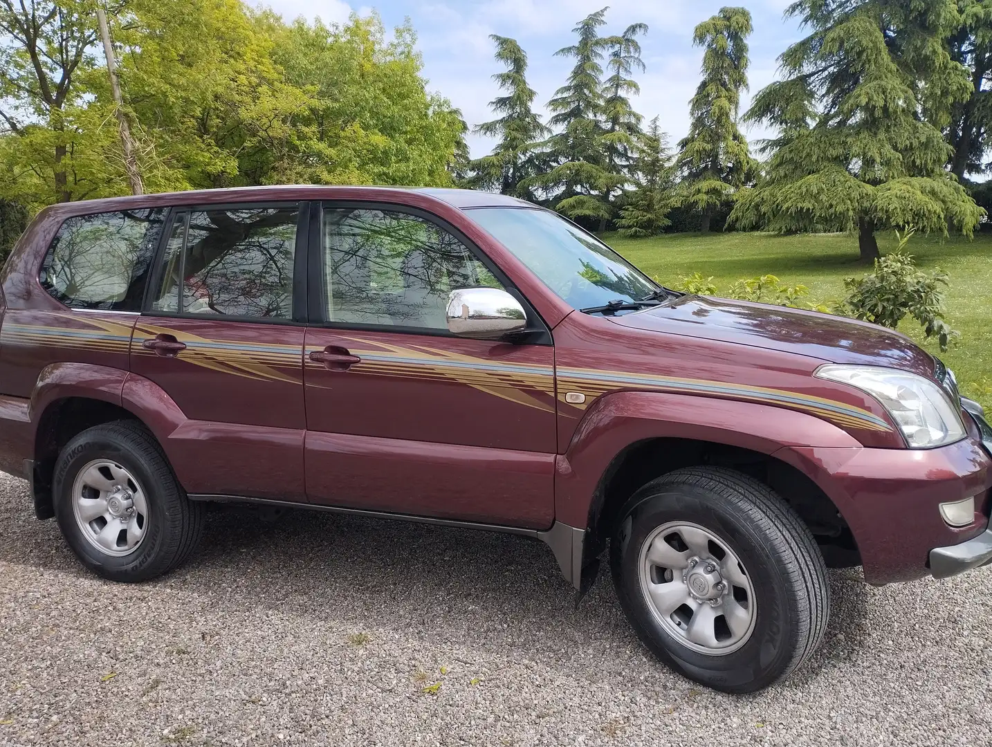 Toyota Land Cruiser Prado j120 Červená - 1