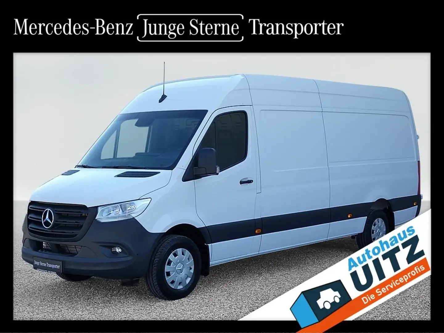 Mercedes-Benz Sprinter 317 CDI Kasten HD Lang +AHK+MBUX Weiß - 1