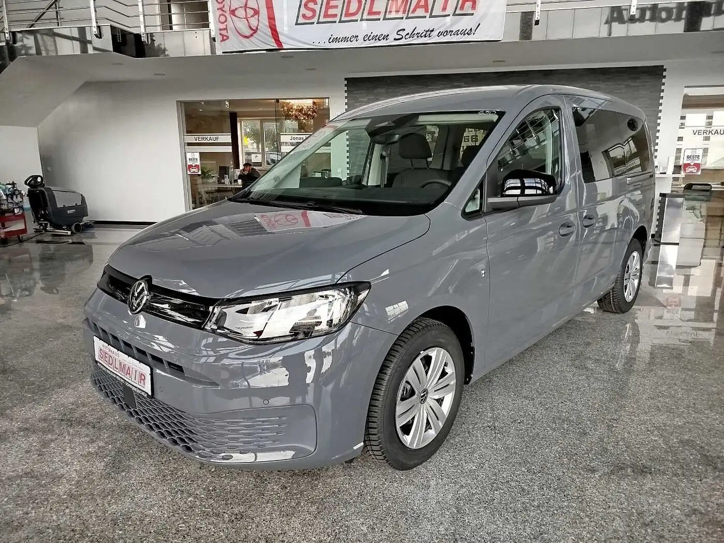Volkswagen Caddy Maxi Family 1.5 TSI DSG AHK/7SITZE/KAM Grau - 1