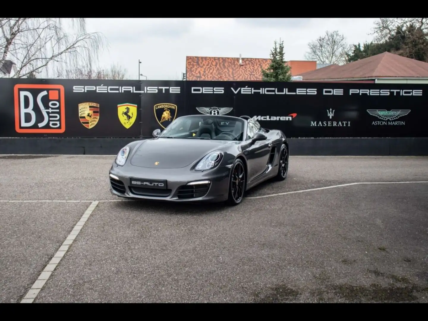 Porsche Boxster S 981 3.4l - 315ch - FREINS CARBONE CERAMIQUE ! Grau - 1