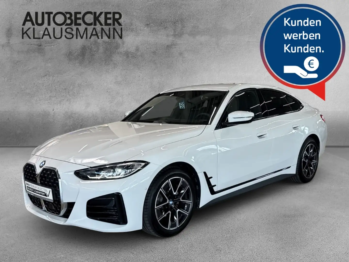 BMW 420 Gran Coupe M SPORT AUTOMATIK 18''LC PROF AHK KAMER Blanc - 1