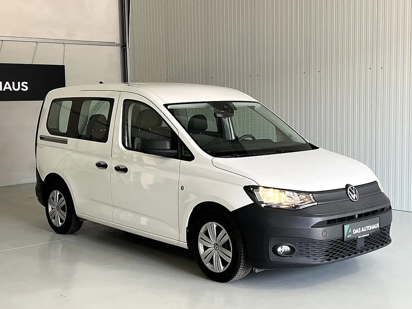 Volkswagen Caddy Kombi 5 Sitzer 2,0 TDI Weiß - 1