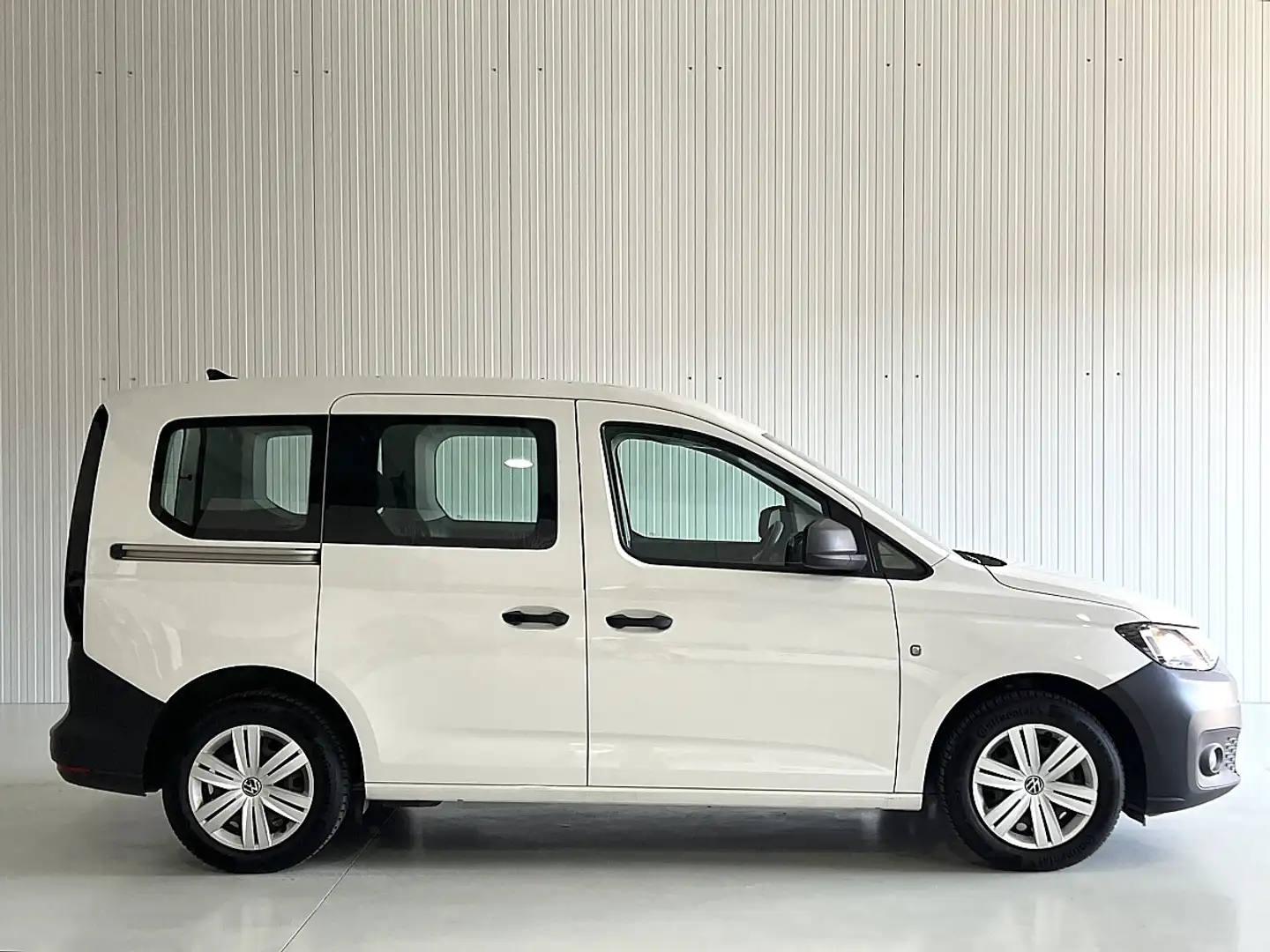 Volkswagen Caddy Kombi 5 Sitzer 2,0 TDI Weiß - 2