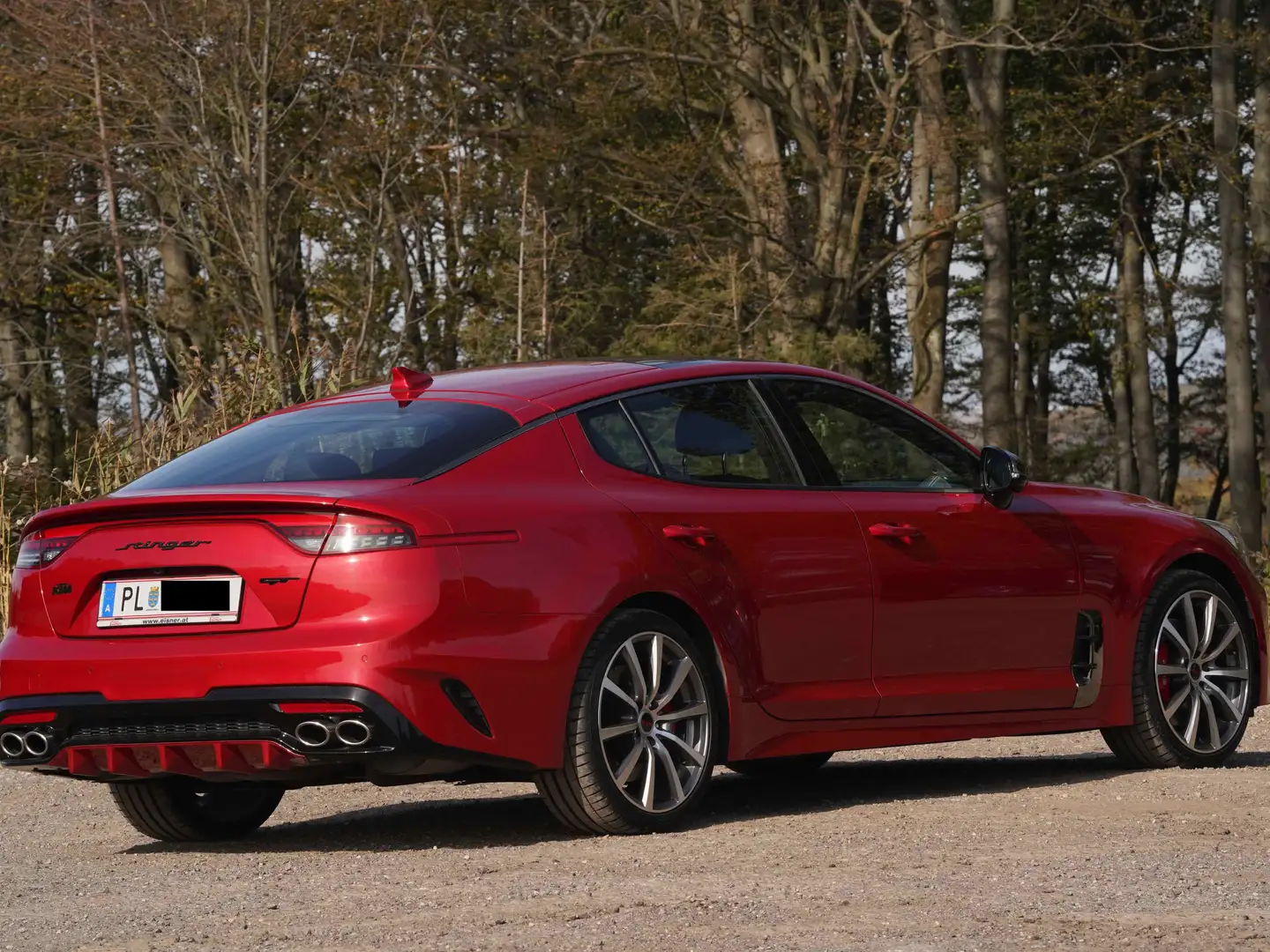 Kia Stinger Stinger 3,3 T AWD GT Vollausstattung/Werksgarantie Roşu - 2