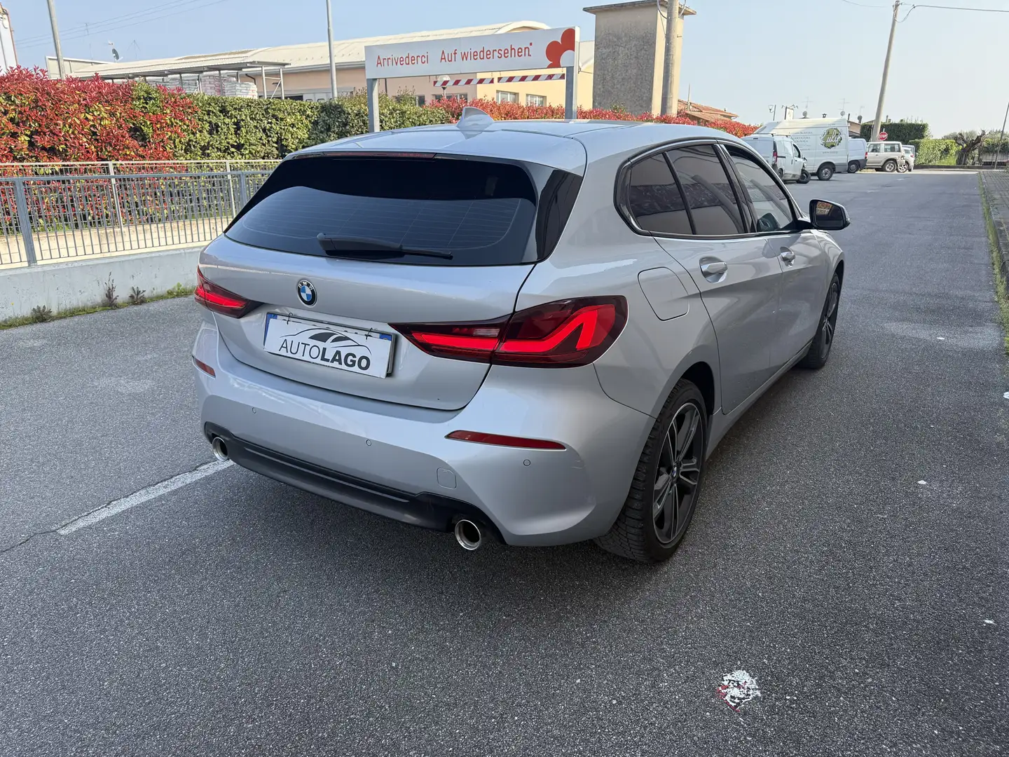 BMW 118 118d Sport auto Grigio - 2