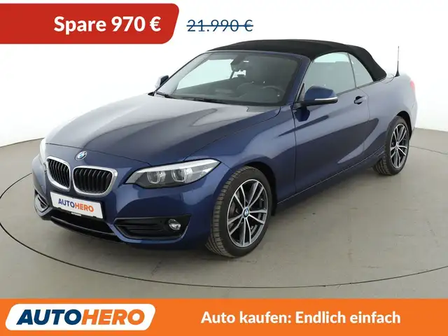 BMW 218 218d Sport Line *NAVI*LED*TEMPO*PDC*SHZ*