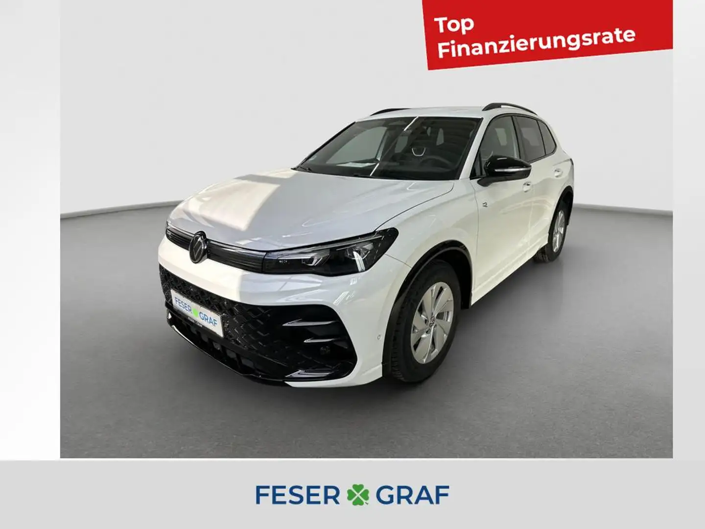 Volkswagen Tiguan R-Line 1,5eTSI 110kW AHK Black STYLE Matrix Weiß - 1