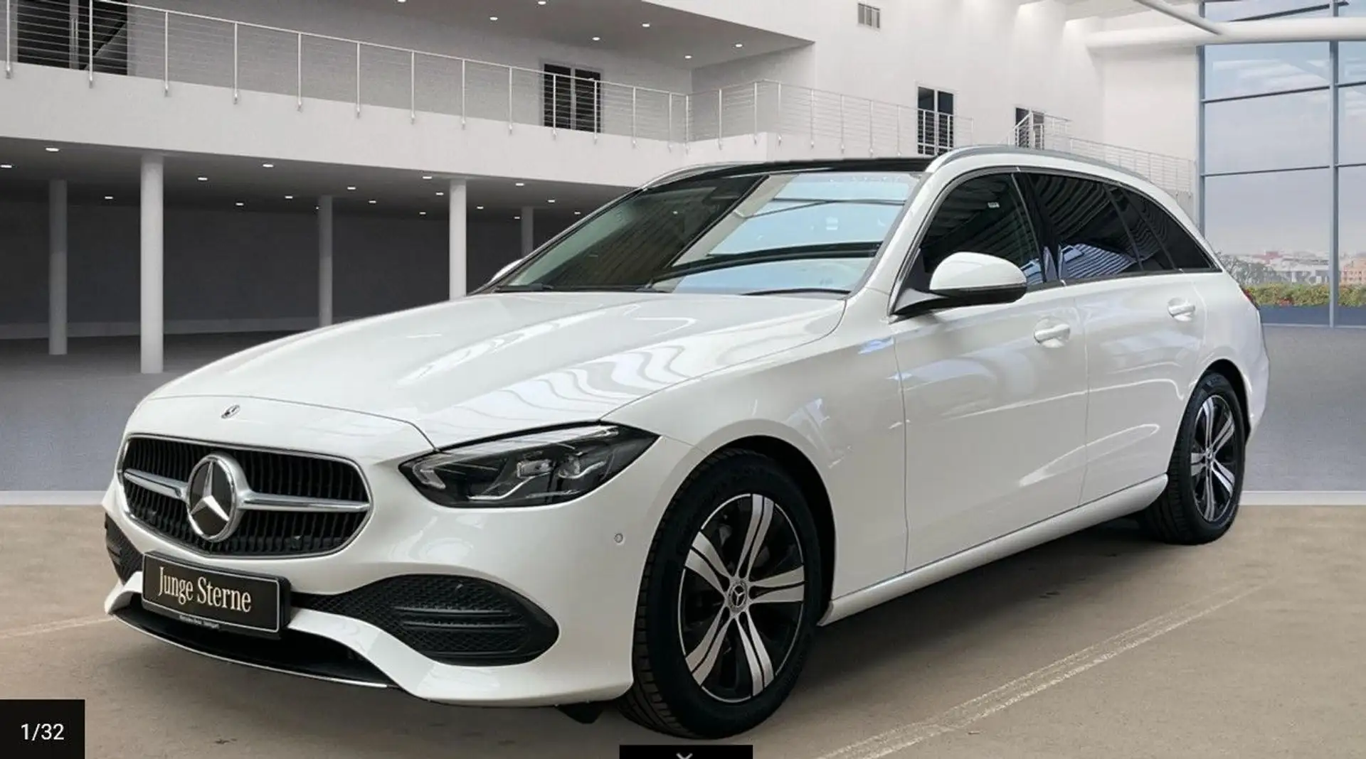 Mercedes-Benz C 220 T d Panoram*STHZG*AHK*Kamera*TW*Avantgarde Білий - 1