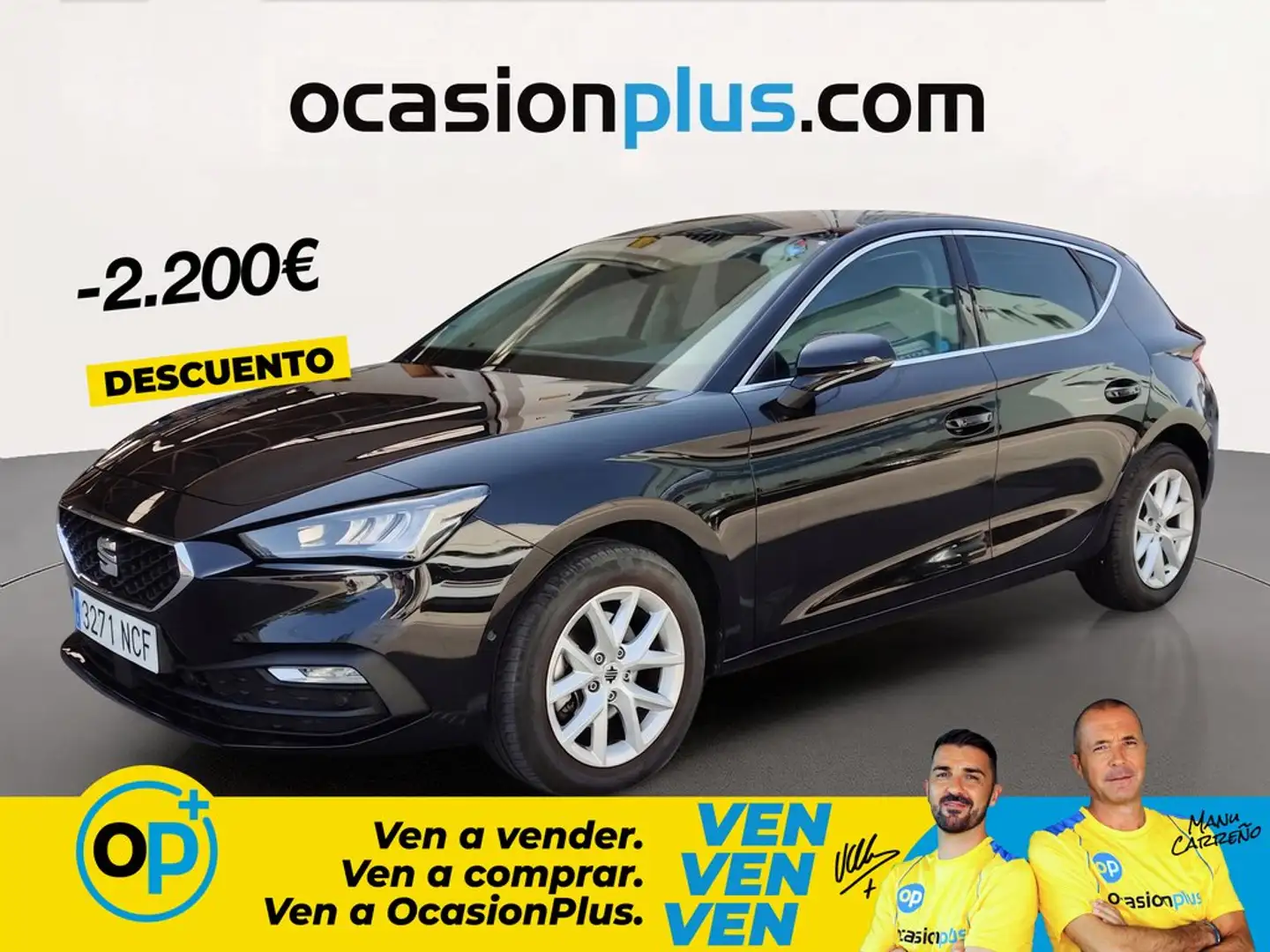 SEAT Leon 2.0TDI S&S Style XS 115 Negro - 1