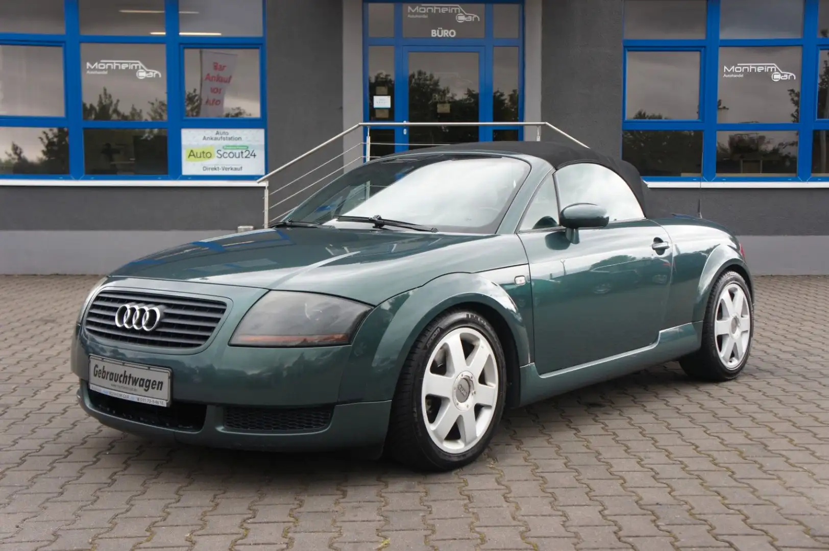 Audi TT Roadster 1.8T 132 kW--Leder-Sitzheiz.BC-- Grün - 2