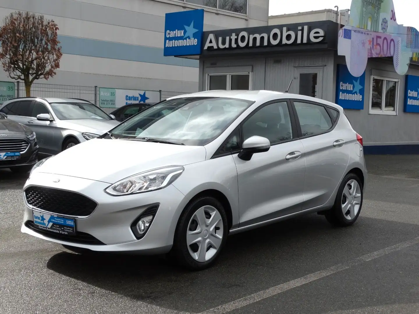 Ford Fiesta 1,5 Tdci*Navi*1 Hand*LED*Clima*PDC Silber - 1