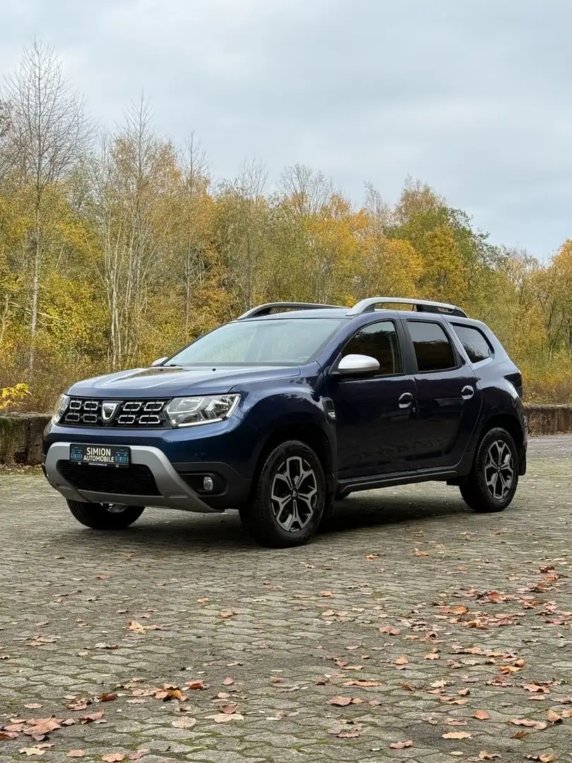 Dacia Duster II Adventure 1erHand/LEDER/360°Kamera/AHK Blauw - 1