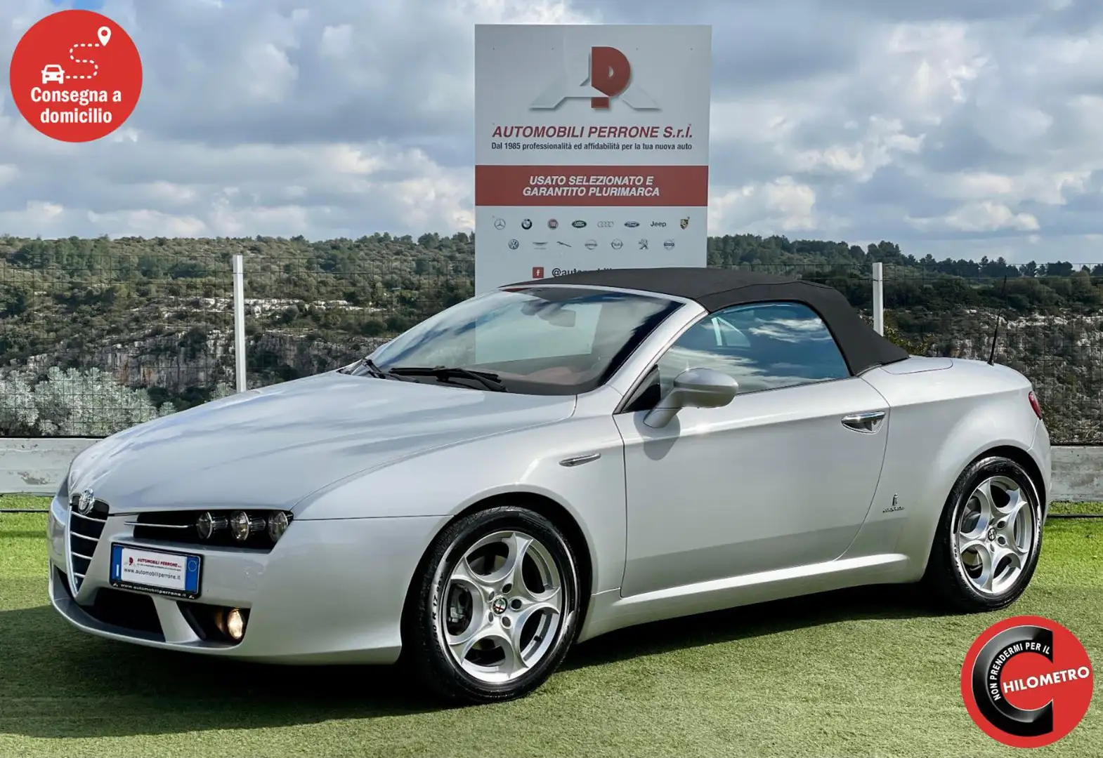Alfa Romeo Spider 2.2 JTS Exclusive Argent - 1