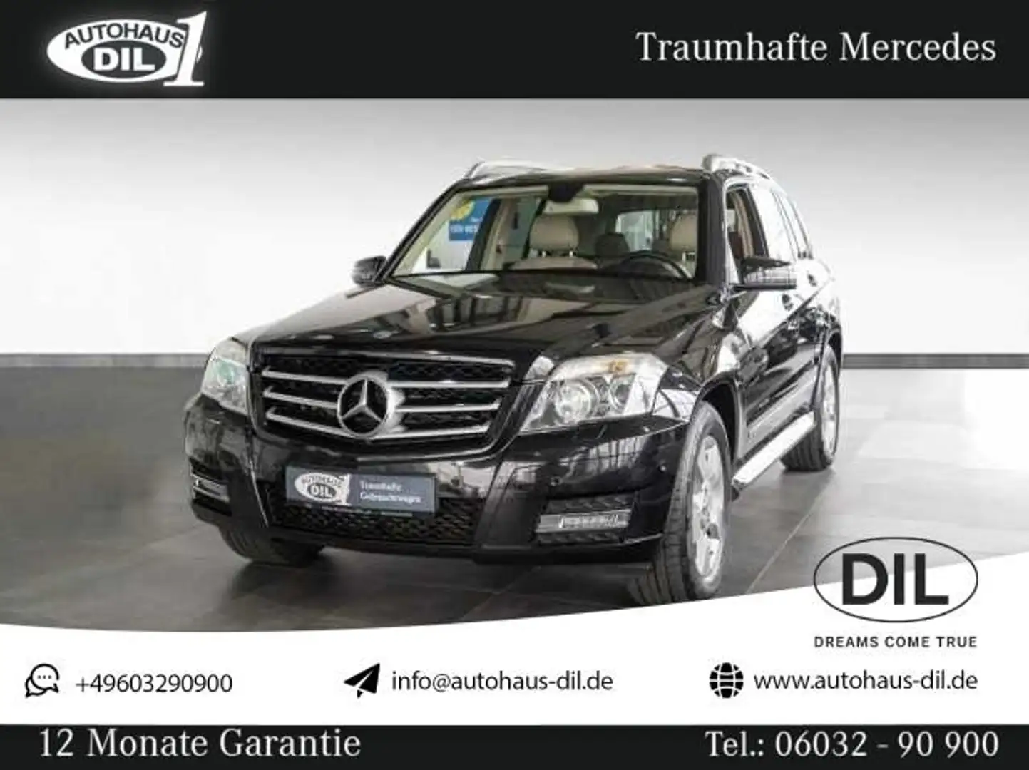 Mercedes-Benz GLK 350 CDI DPF 4Matic *Sport-Paket* NAVI Schwarz - 1
