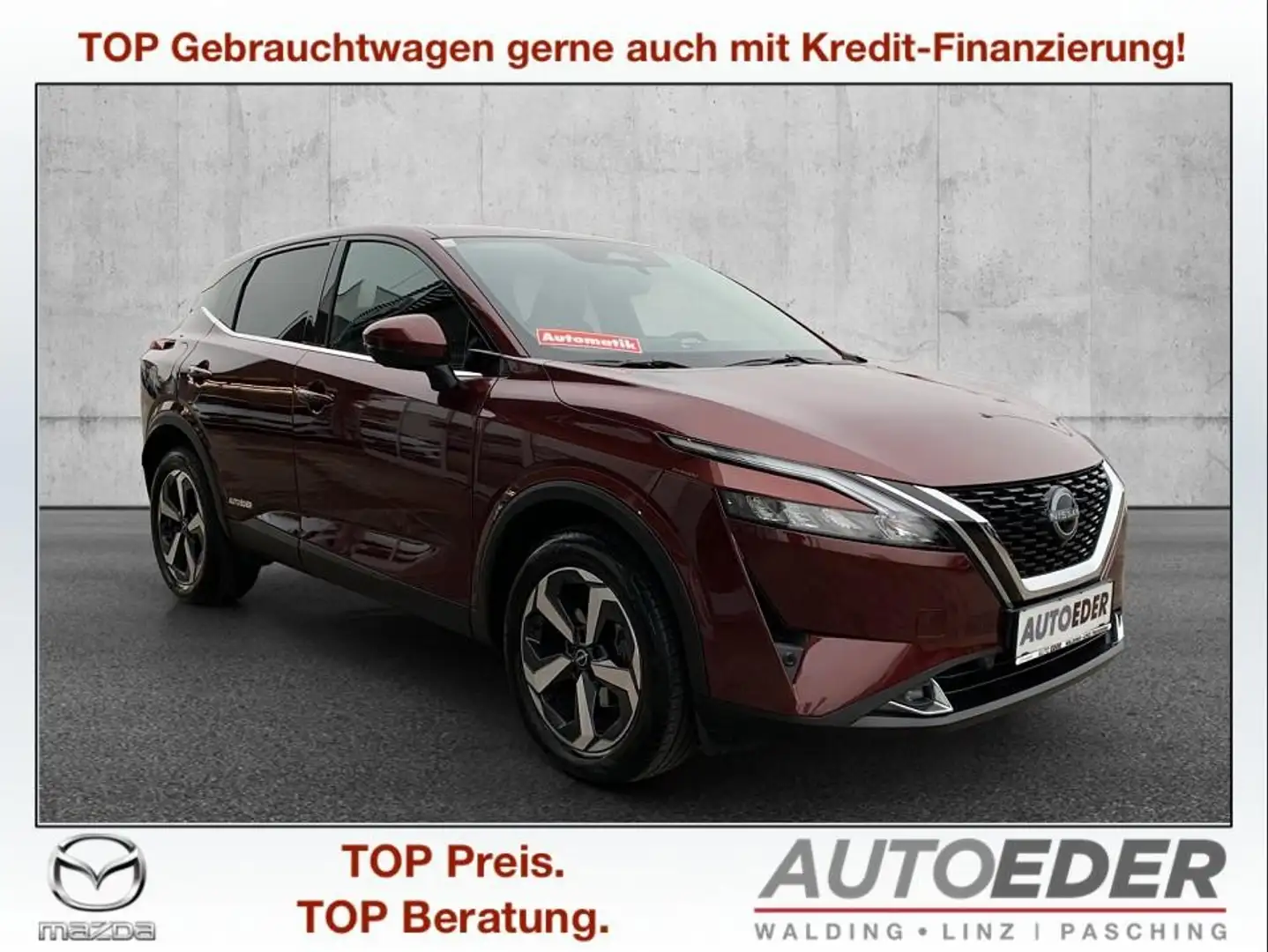 Nissan Qashqai 1,3 DIG-T MHEV Acenta Aut. Rot - 1