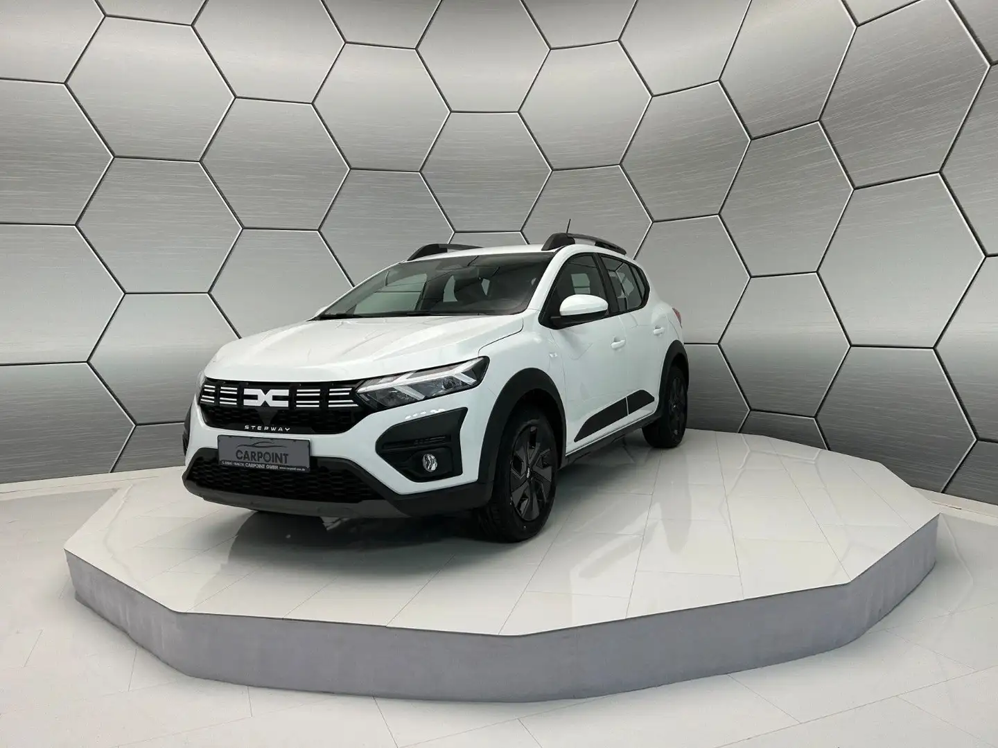 Dacia Sandero Stepway Expression TCe 90 Klima PDC Weiß - 1