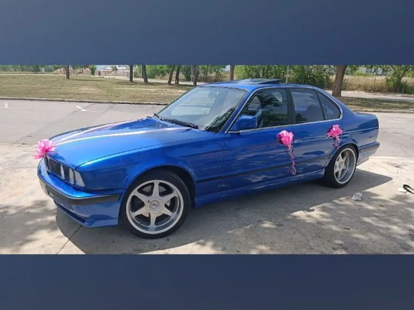 BMW M5 e34 Blau - 1