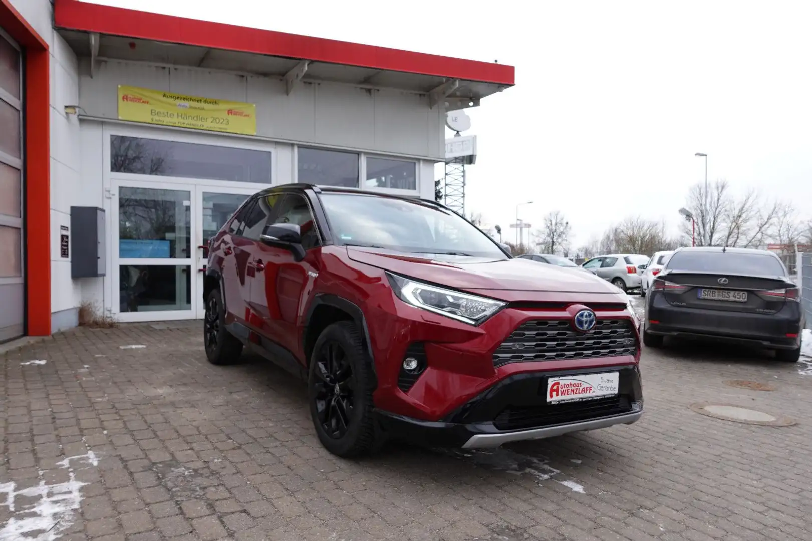 Toyota RAV 4 2.5 Hybrid Style Edition Allrad 5J Garanti Rouge - 2