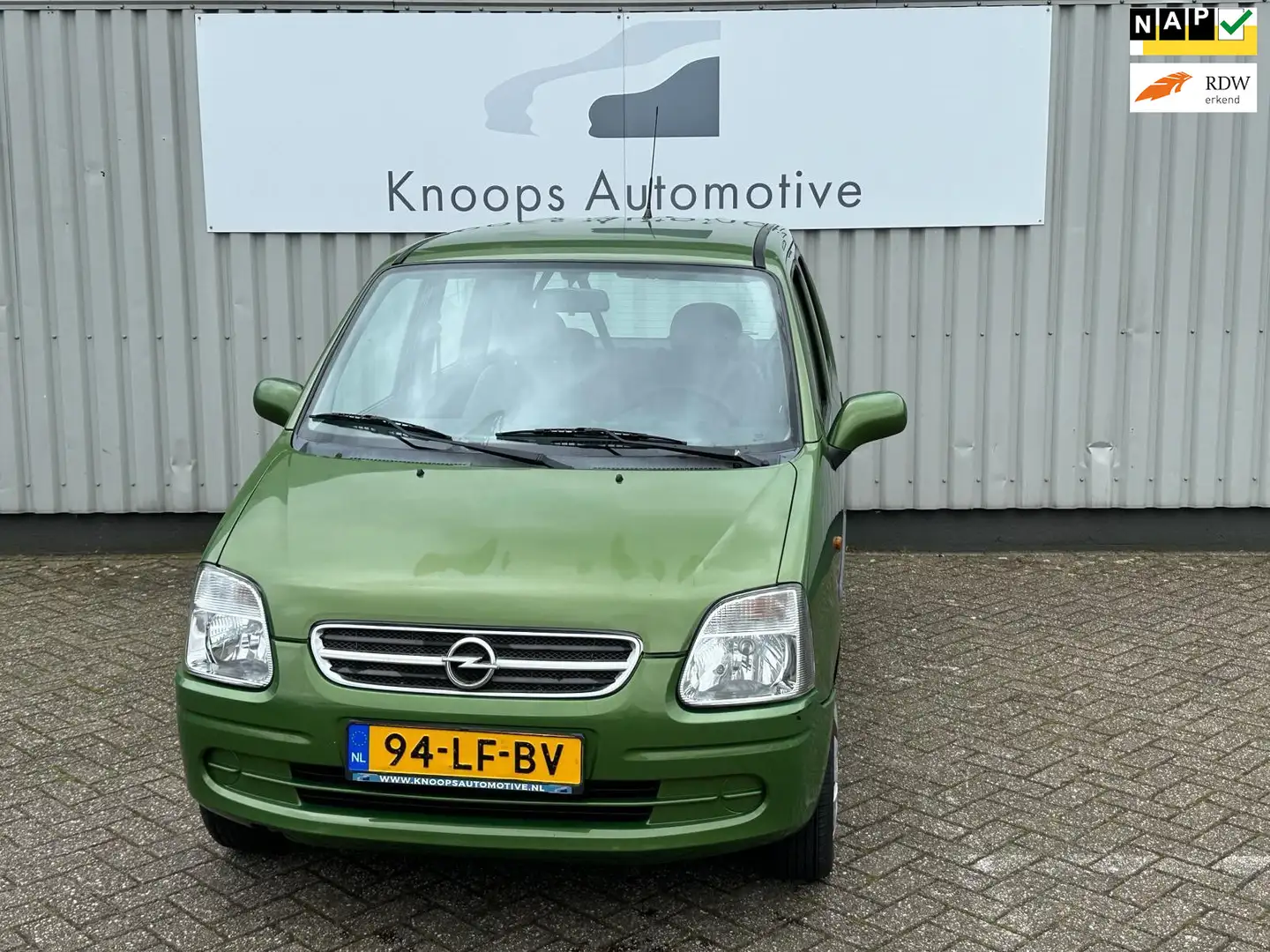 Opel Agila 1.0-12V Comfort Nieuwe Apk 04-05-2025 Yeşil - 1