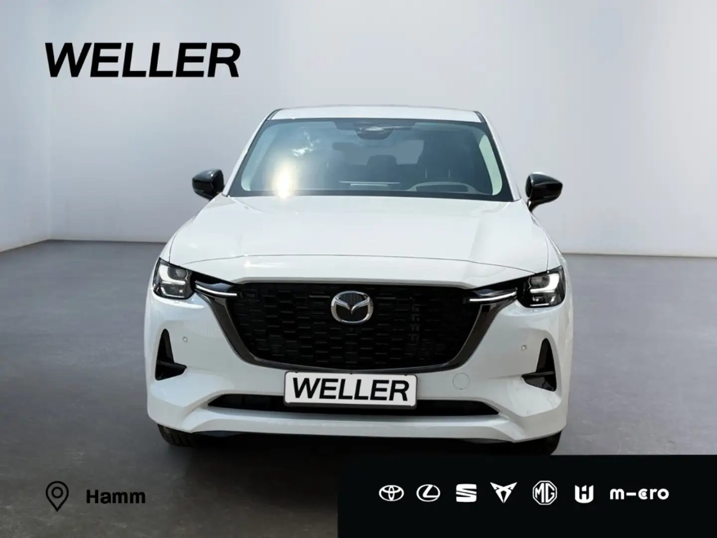Mazda CX-60 HOMURA D 254PS 6-Zylinder AWD *AHK*LED* Weiß - 2