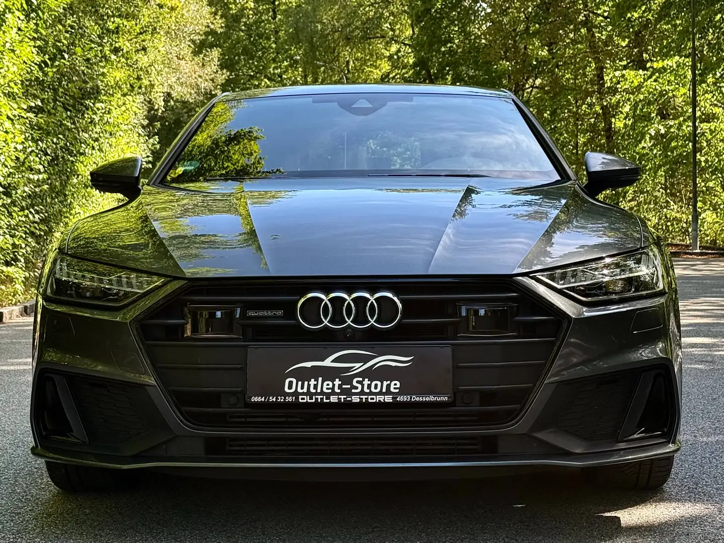 Audi A7 50 TFSI e quattro*S-Line*Matrix*AHK*Top-View*Bestpreis* Grau - 2