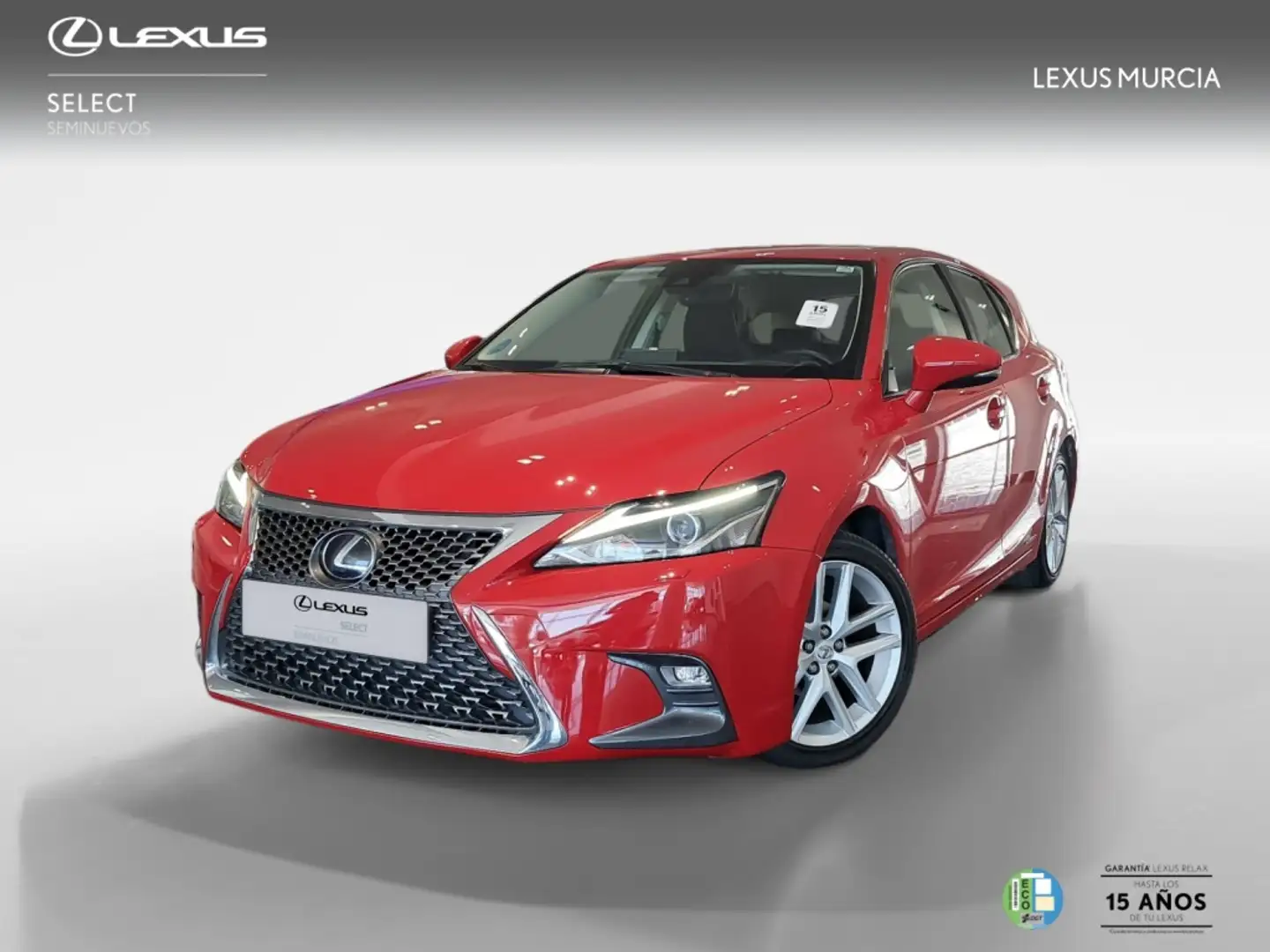 Lexus CT 200h EXECUTIVE Piros - 1