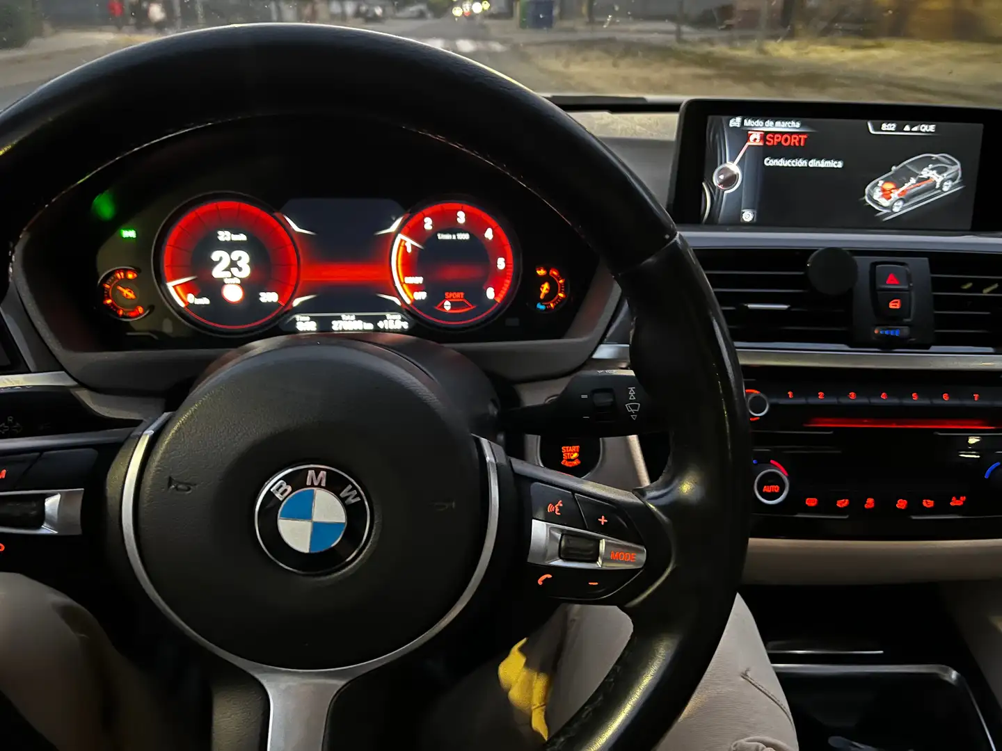 BMW 316 316d Touring Modern (0.0) Modern Blanco - 2