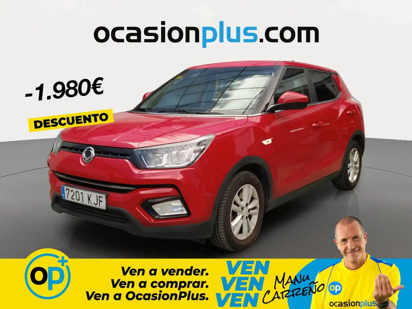 SsangYong Tivoli G16 Premium 4x2 Rojo - 1