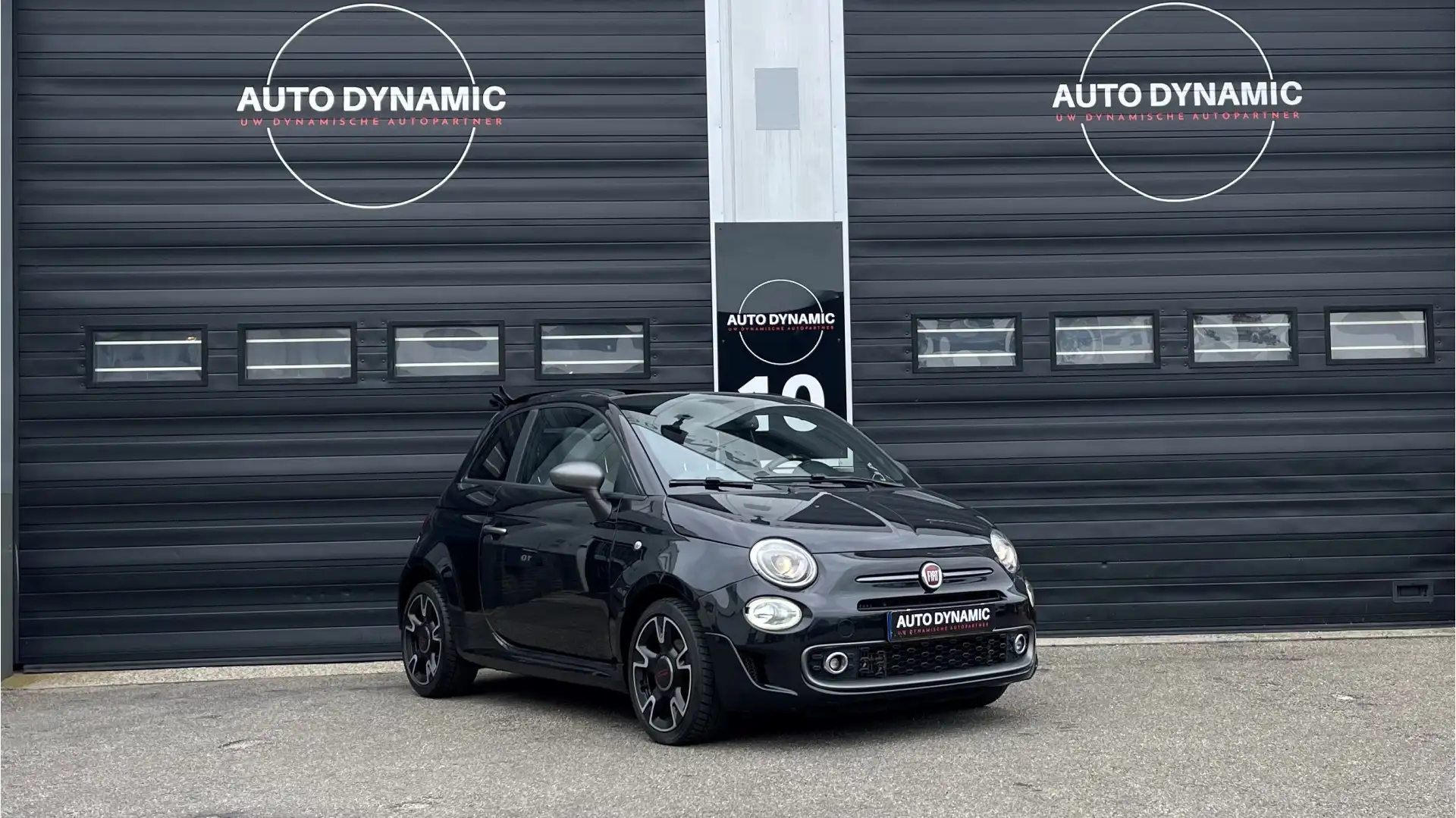 Fiat 500C TwinAir Turbo Sport Cabrio 105 pk Zwart - 2