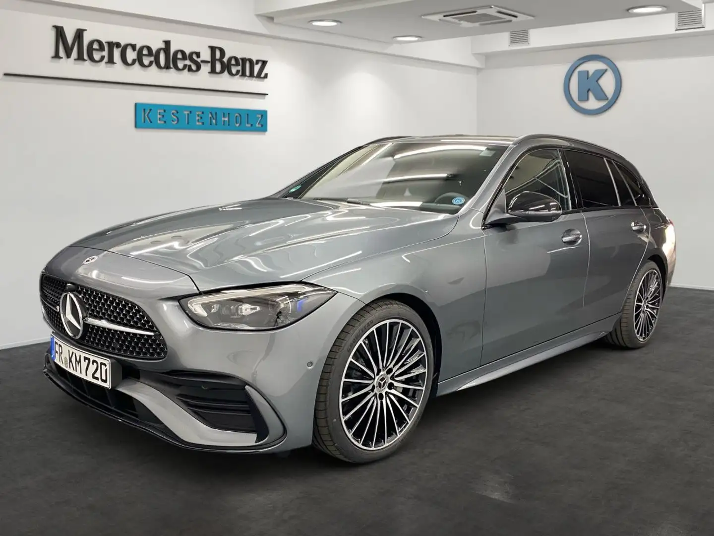 Mercedes-Benz C 200 T-Modell AMG+NIGHT+DIGITAL+EASY-PACK Grau - 2