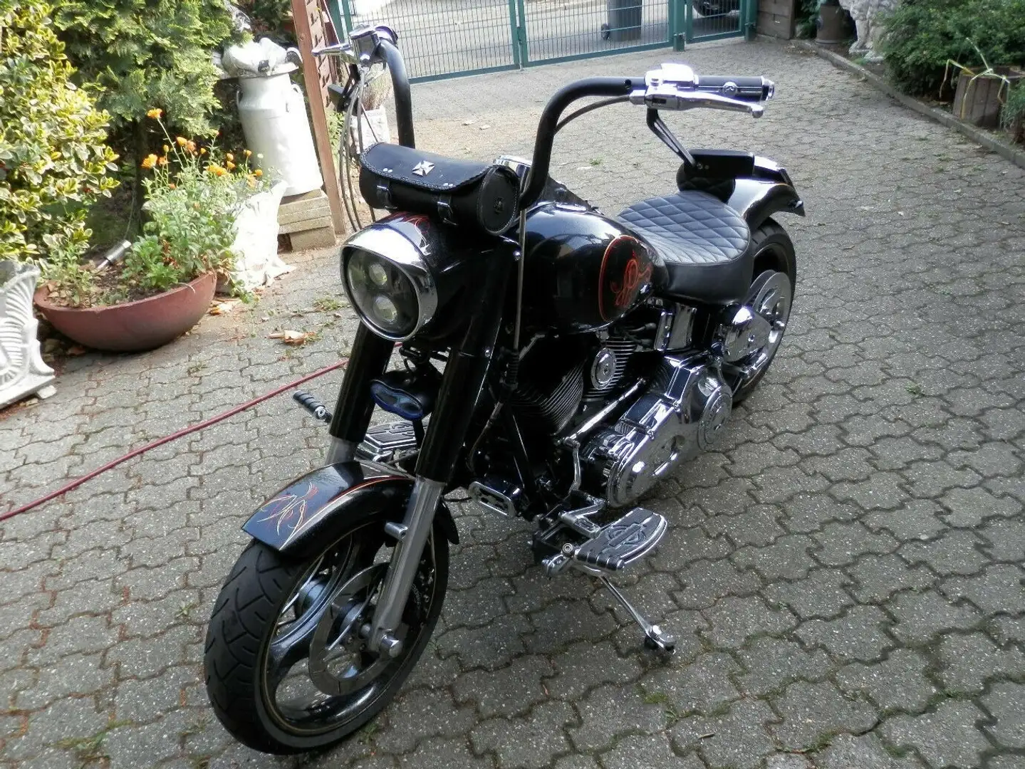 Harley-Davidson Fat Boy FLSTF Zwart - 2