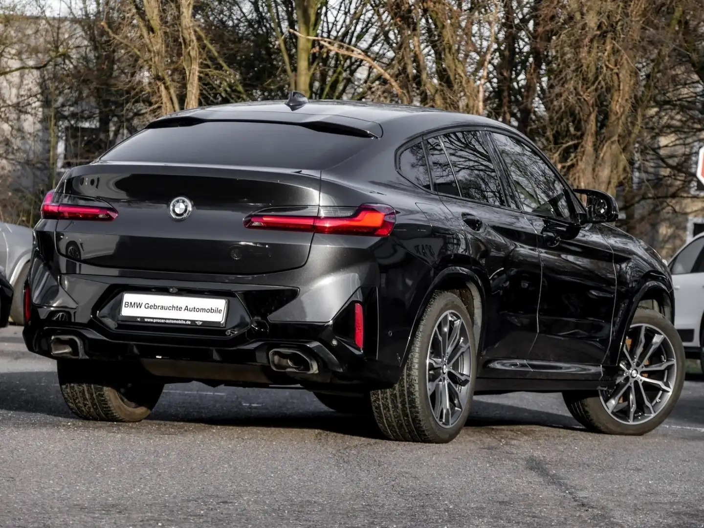 BMW X4 M 40d LASER+H/K+HuD+360°+STANDHZG+DA PROF Grau - 2