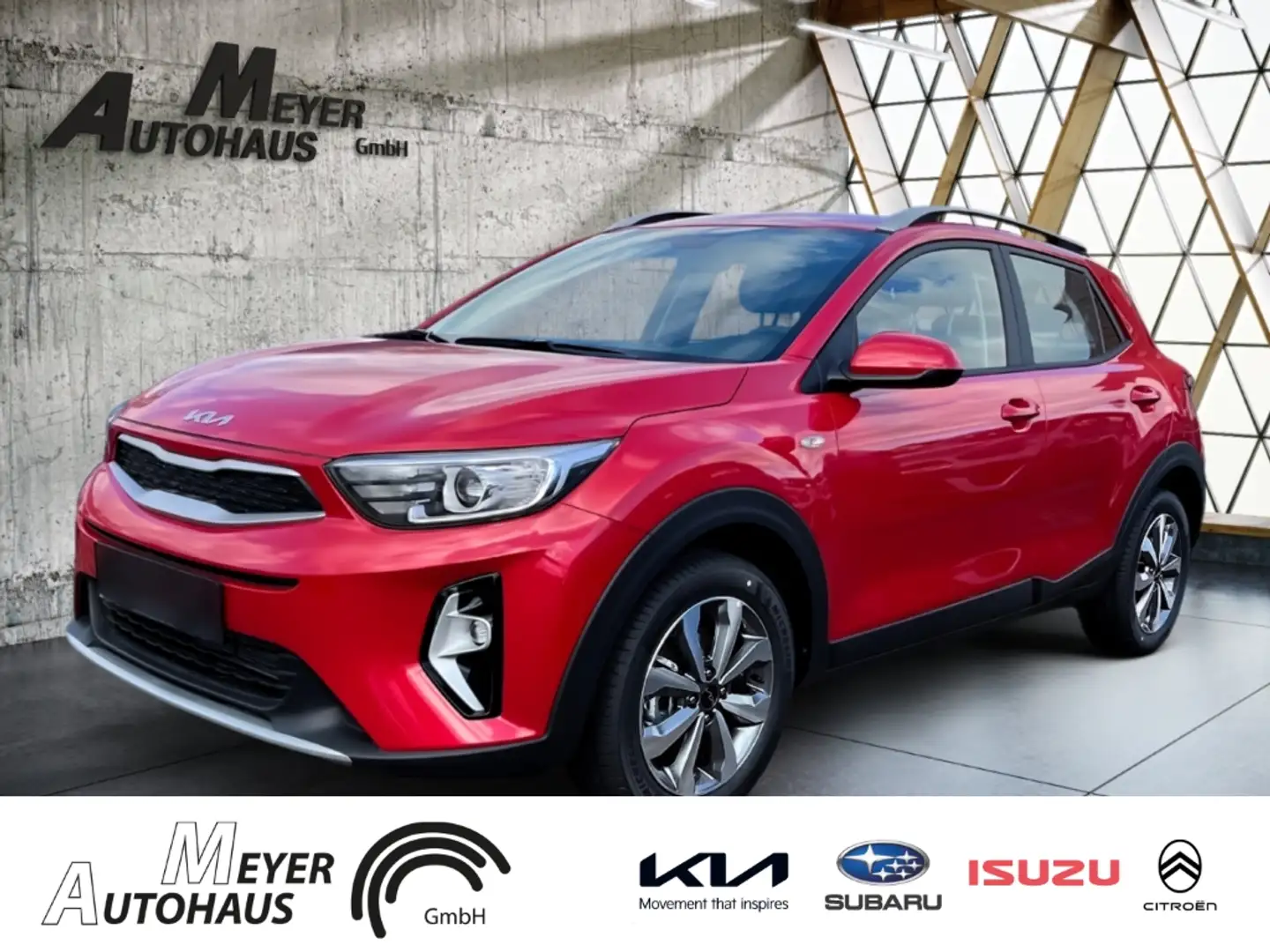 Kia Stonic 1.2 +Navi+ALU+SHZ+Rückfahrkamera+LRH+PDC+Tempomat Rouge - 2