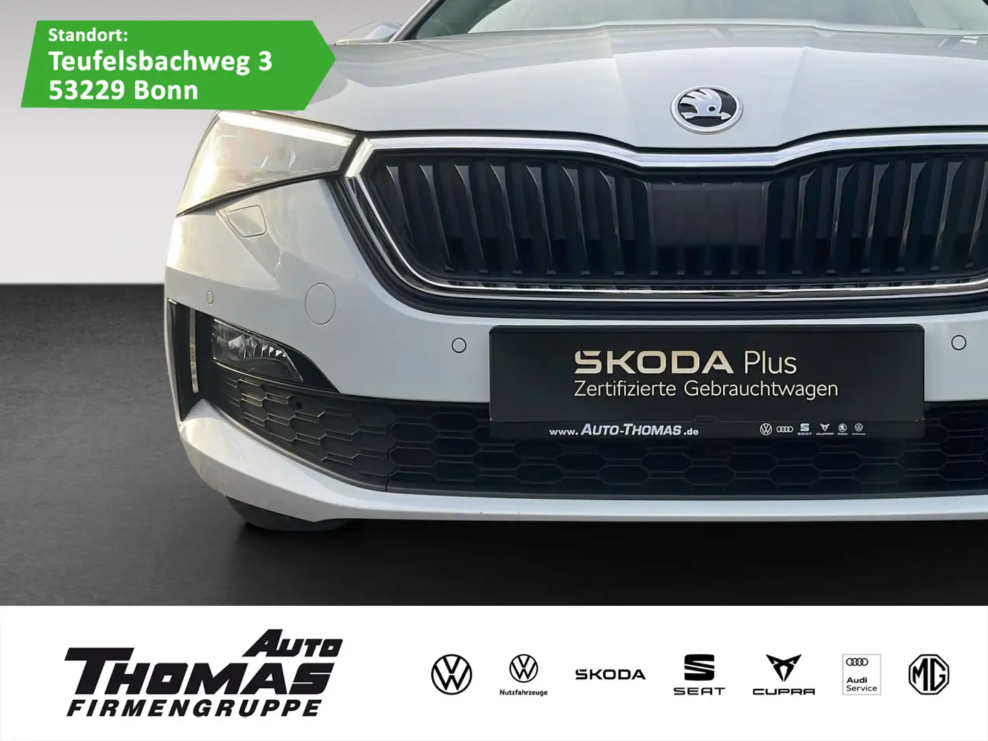 Skoda Scala Tour 1.0 TSI LED NAVI KLIMA KAMERA ACC Weiß - 1