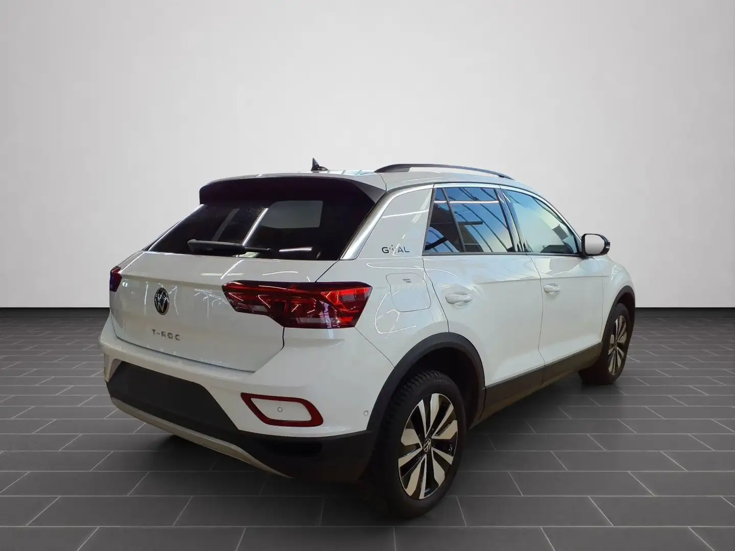 Volkswagen T-Roc 1,0 TSI GOAL NAVI/LED/PDC/Sizuheizung vo./ Weiß - 2