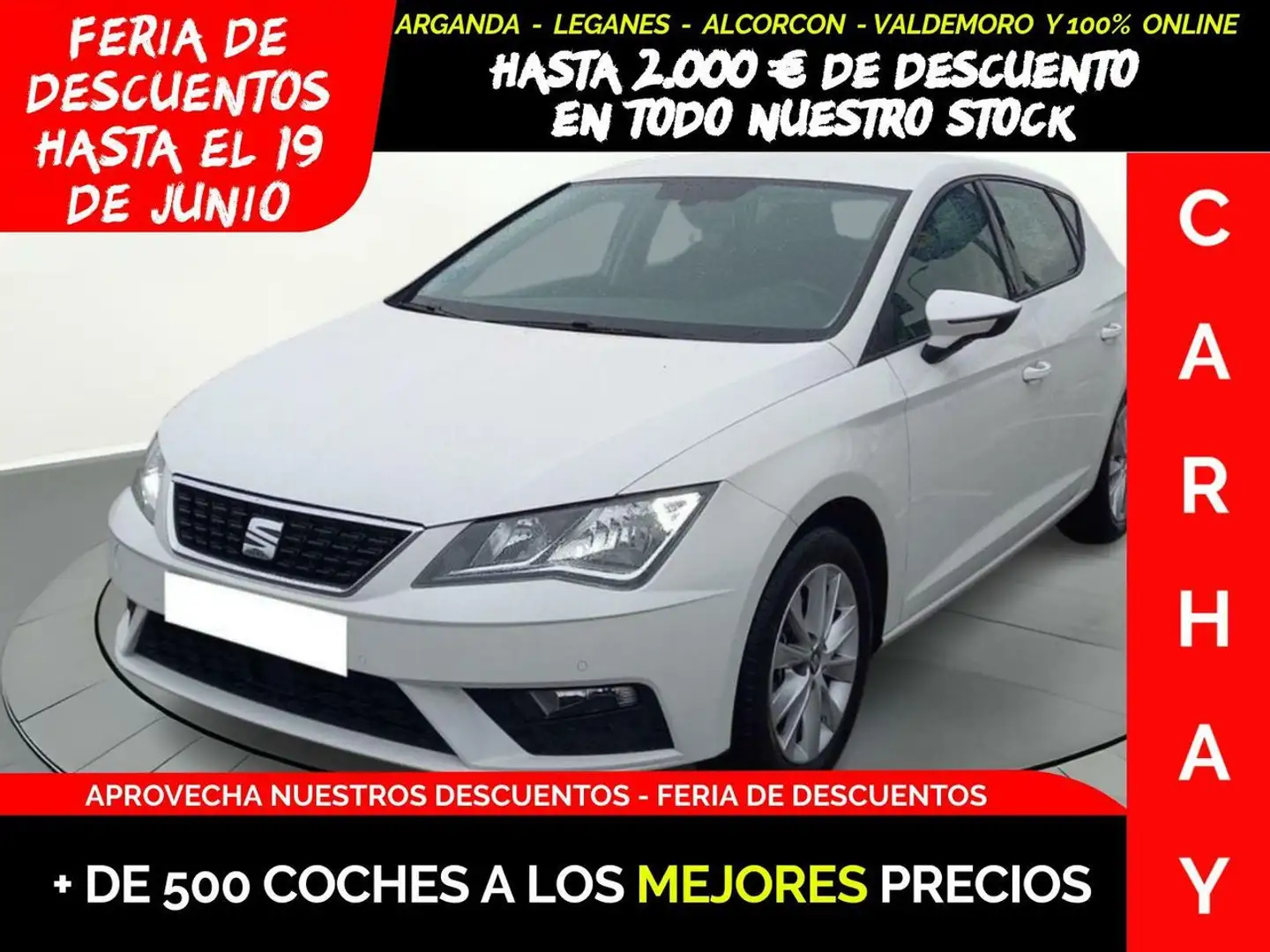 SEAT Leon 1.5 TGI 96kW (130CV) St&Sp Style Blanc - 1