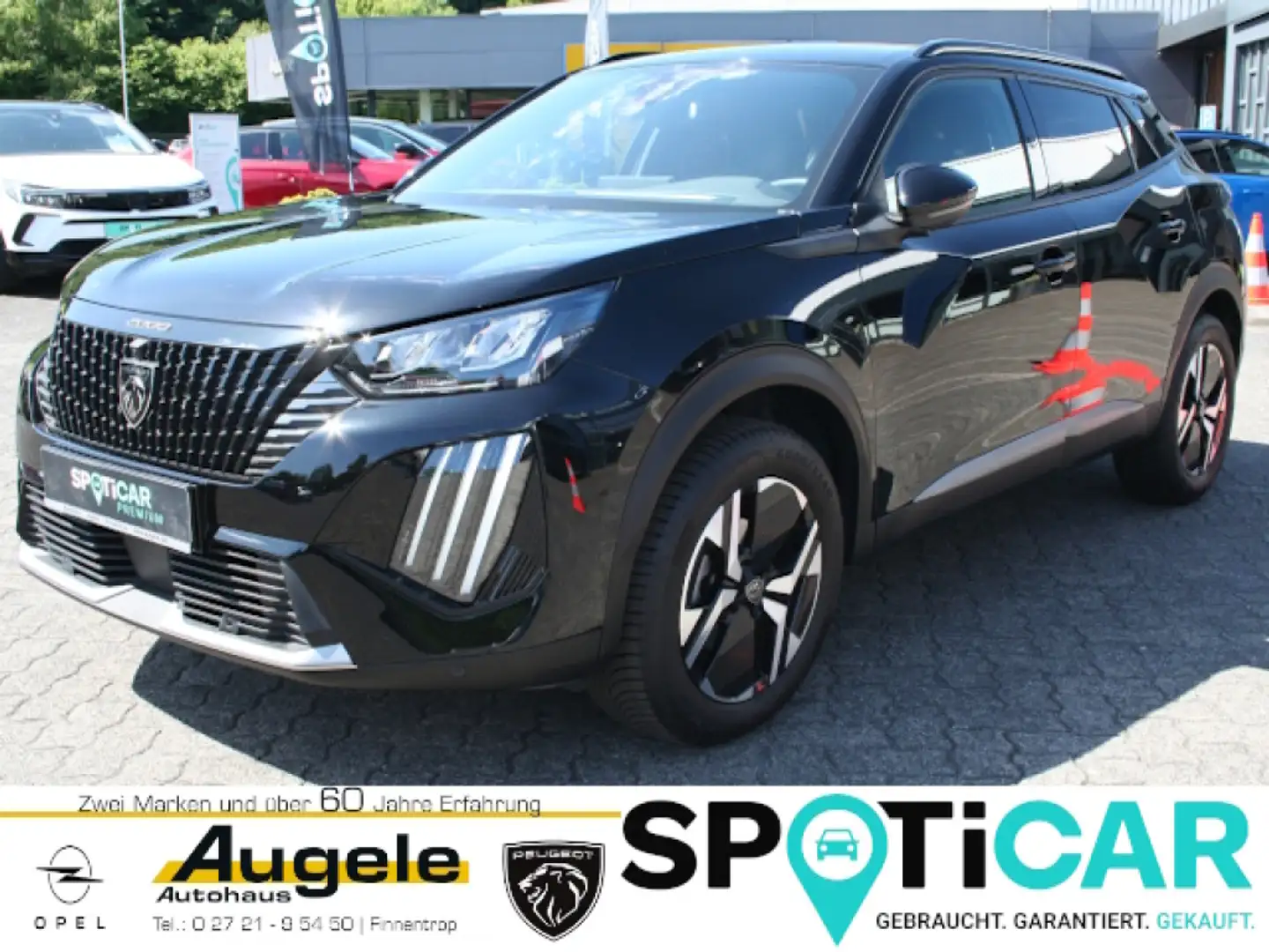 Peugeot 2008 Allure PureTech 130 PS, AT8, 360°-Kamera, Navi Schwarz - 1
