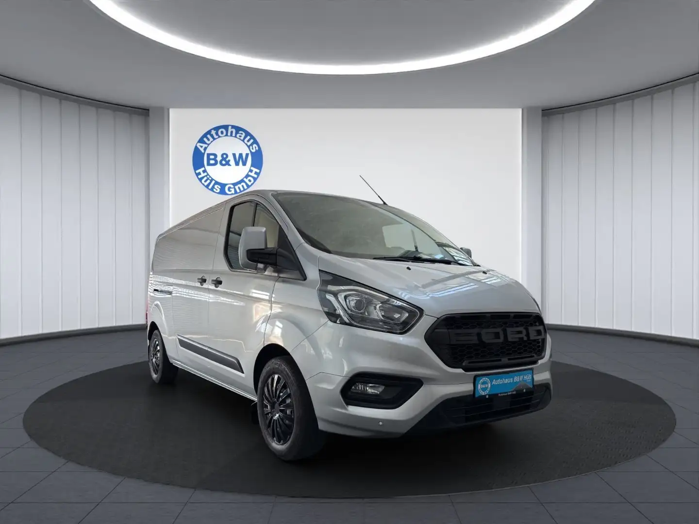 Ford Transit Custom Kasten 320 L2*REGALE*SHZ*TEMP*1.H Silber - 1