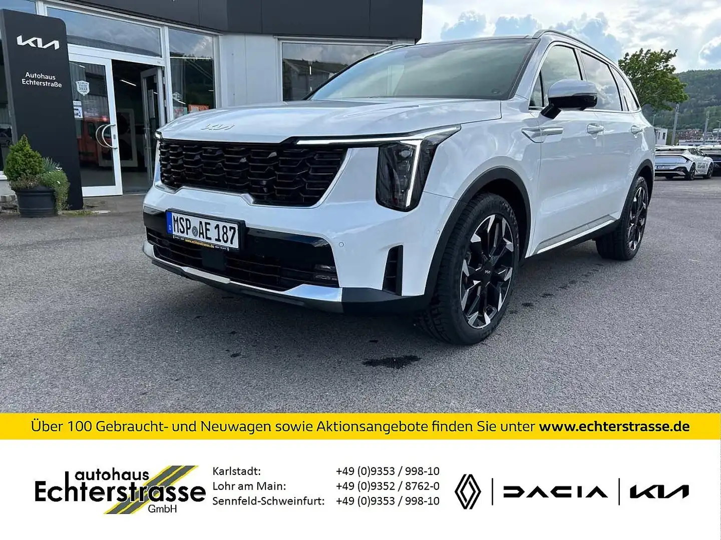 Kia Sorento Platinum 2.2D AWD MY25 +MASSAGE+AHK Bílá - 1