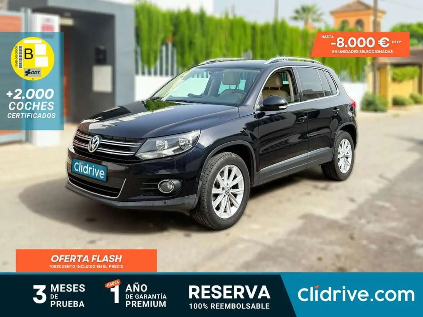 Volkswagen Tiguan 2.0 TDI 140cv 4x2 T1 BlueMotion Tech Negro - 1