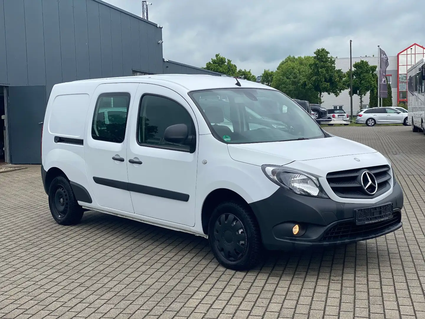 Mercedes-Benz Citan Mixto 111 CDI extralang 5xSitze Klima LKW Blanc - 2