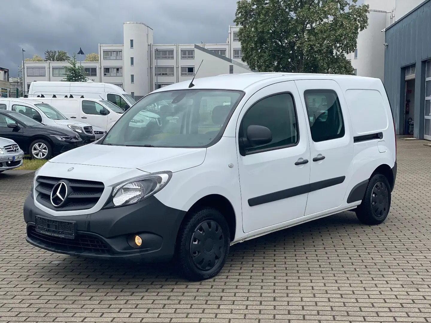 Mercedes-Benz Citan Mixto 111 CDI extralang 5xSitze Klima LKW Blanc - 1
