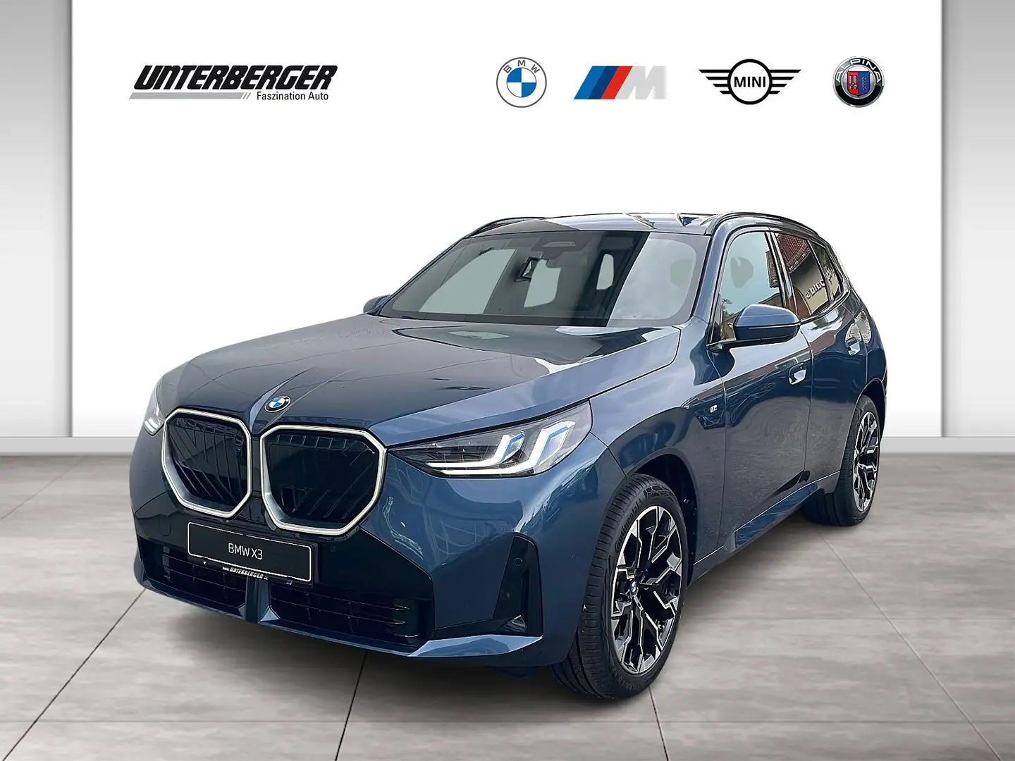 BMW X3 20 xDrive M Sportpaket | Glasdach | AHK Blauw - 1