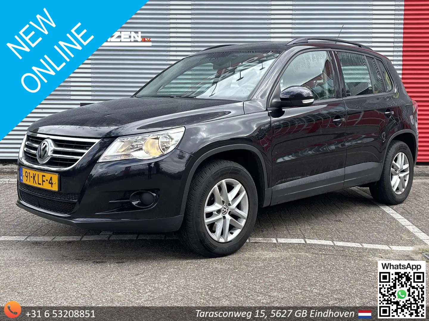 Volkswagen Tiguan 2.0 TDI Comfort&Design 4Motion | Climate | Cruise Zwart - 1
