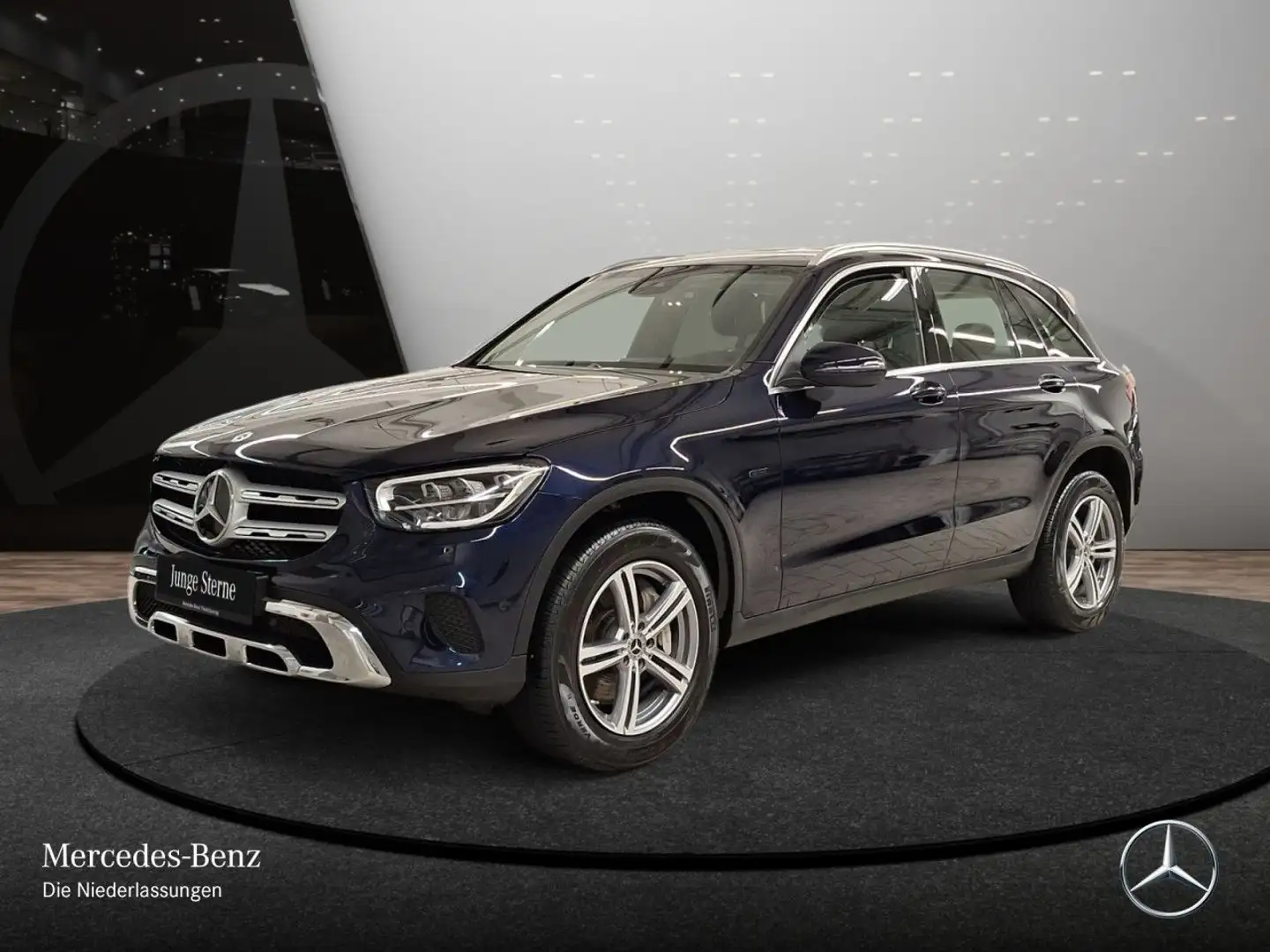 Mercedes-Benz GLC 300 e 4M AHK+LED+KAMERA+SPUR+TOTW+KEYLESS+9G Blau - 2