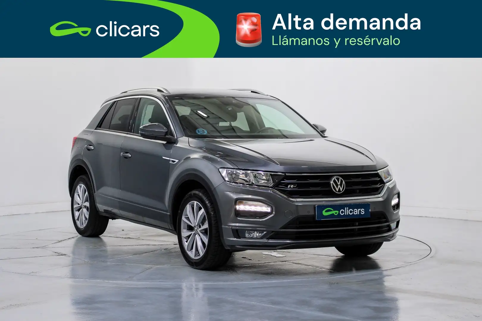 Volkswagen T-Roc 1.0 TSI Advance Style 81kW Gris - 2